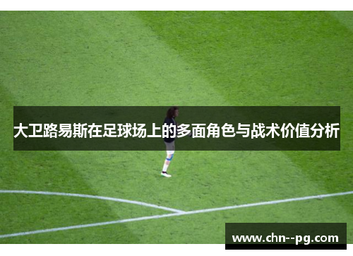 大卫路易斯在足球场上的多面角色与战术价值分析